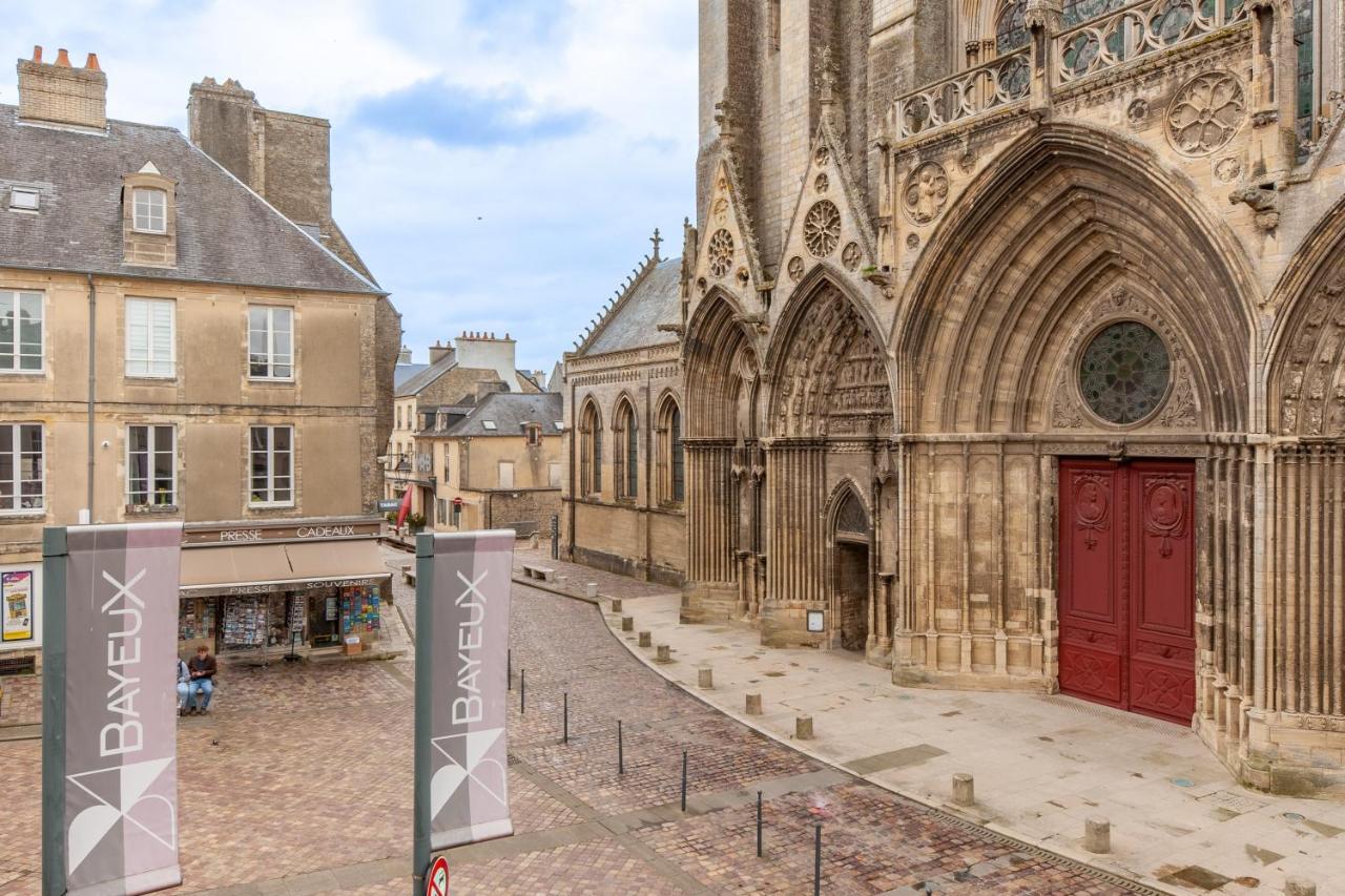 Cathedrale - Charmant Appt Pour 4 Bayeux Exterior foto